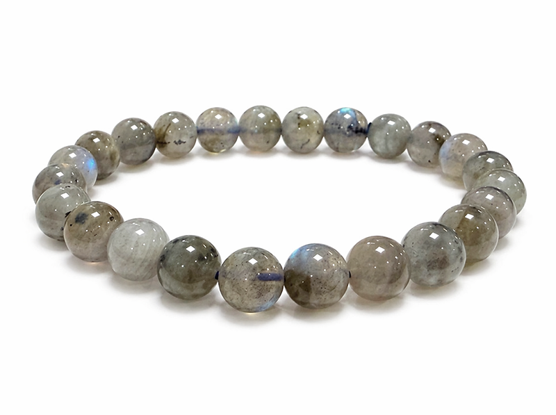 Bracelet Labradorite AA perles 8-9mm chez Arabesk