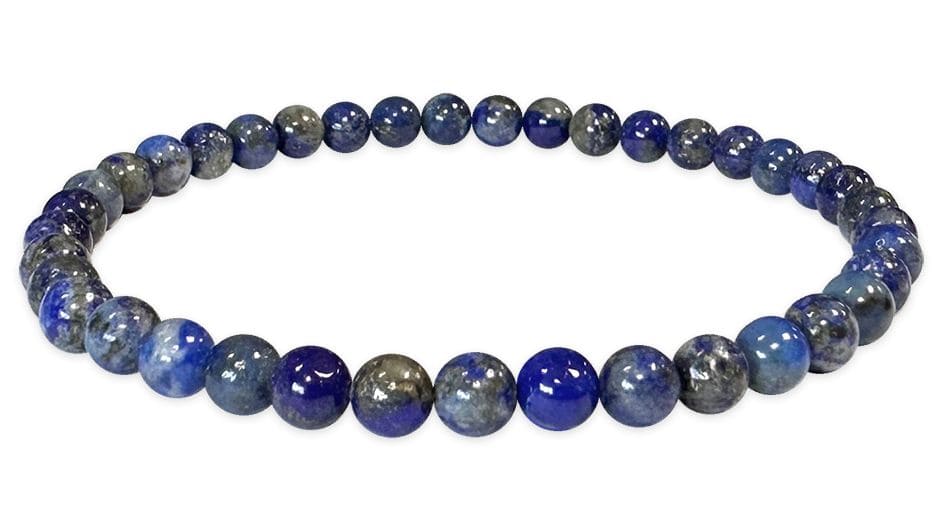 Bracelet Lapis-Lazuli A Perles 4-5mm chez Arabesk|cz