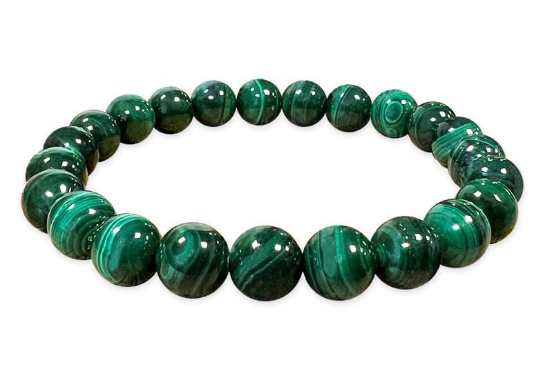 Bracelet Malachite A perles 8-9mm chez Arabesk