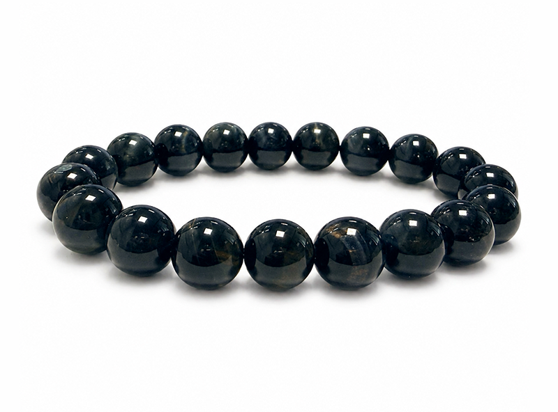 Bracelet Œil de Faucon AA perles 10mm chez Arabesk