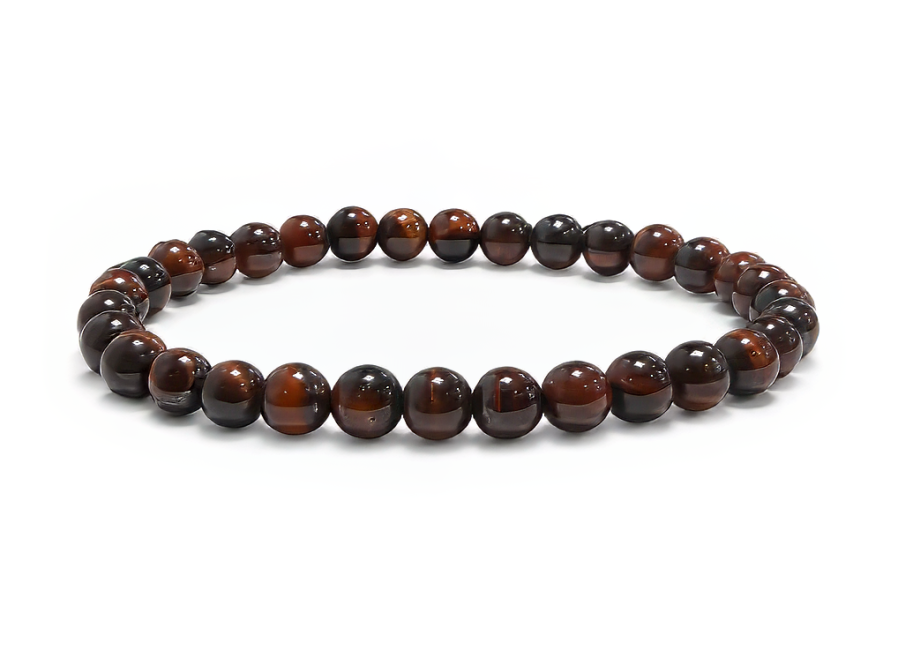 Bracelet Oeil de Taureau A Perles 6 mm chez Arabesk