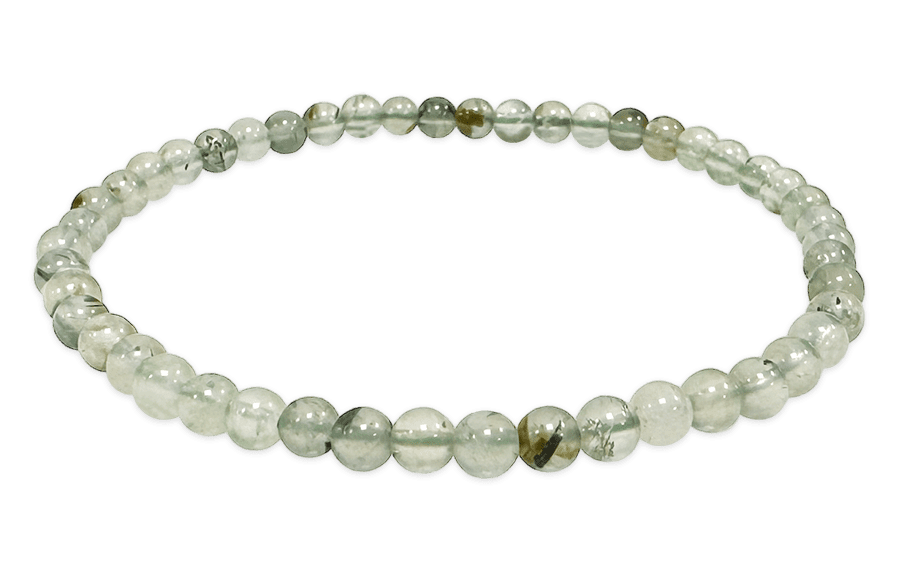 Bracelet Prehnite A perles 4mm chez Arabesk