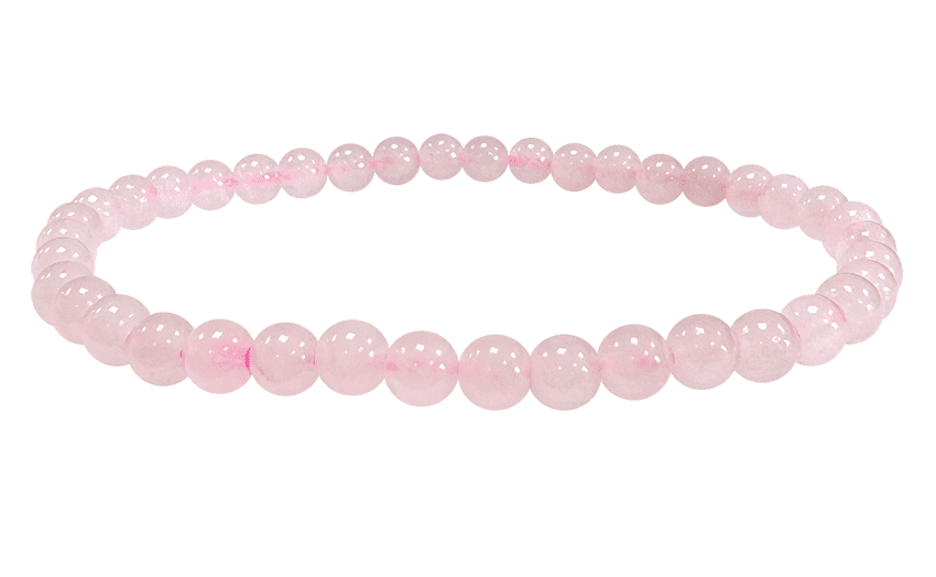 Bracelet Quartz Rose AB perles 4-5mm chez Arabesk