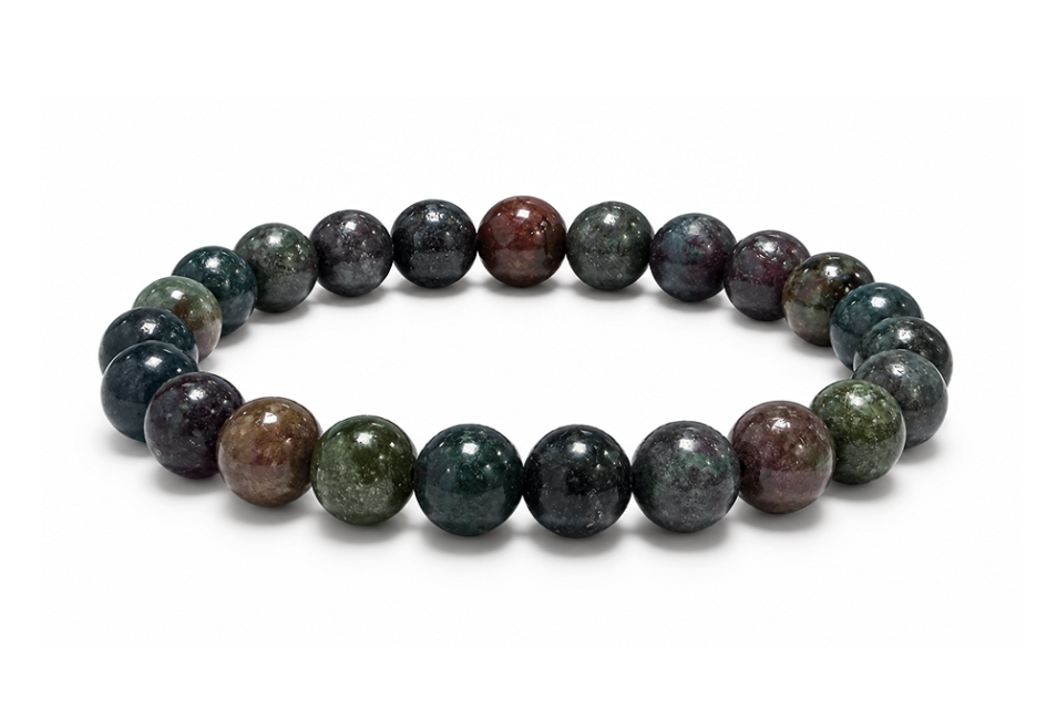 Bracelet Rubis Saphir A Perles 8-9 mm chez Arabesk