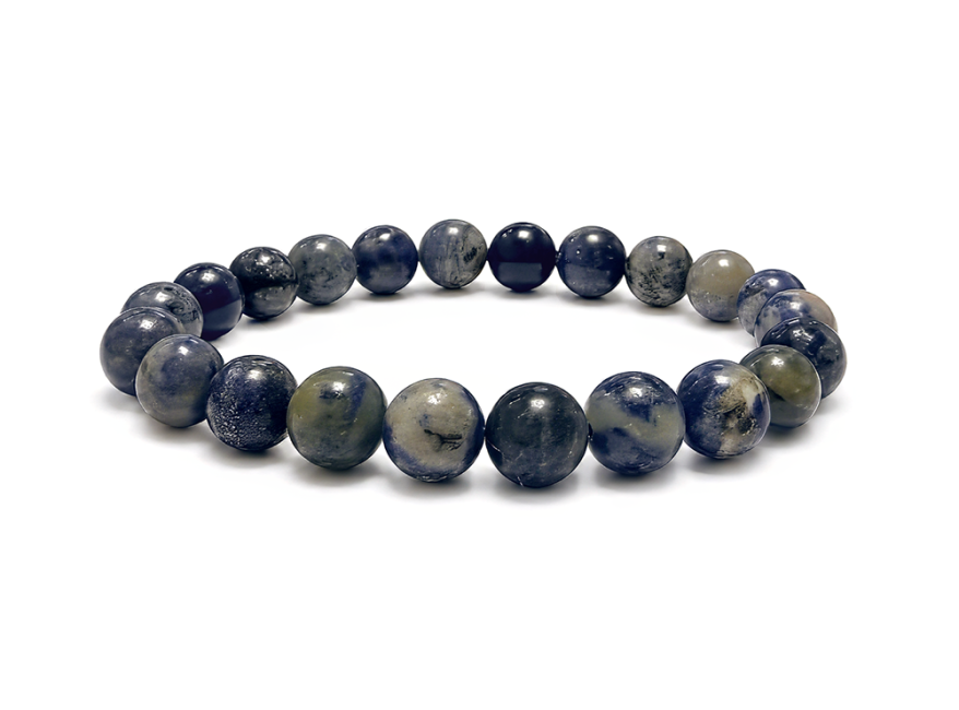 Bracelet Sodalite A Perles 8-9 mm chez Arabesk