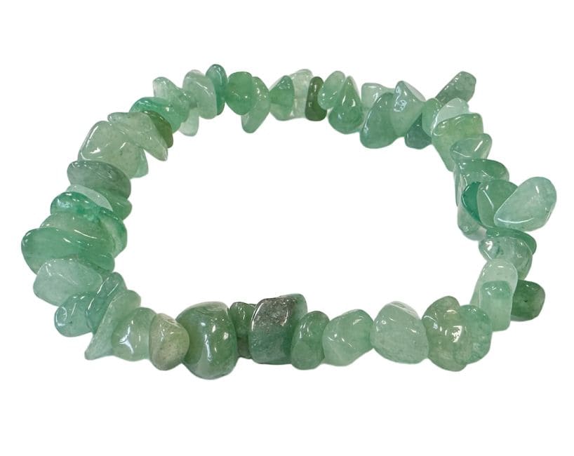 Bracelet Chips Aventurine Verte A 5-8mm chez Arabesk|cz