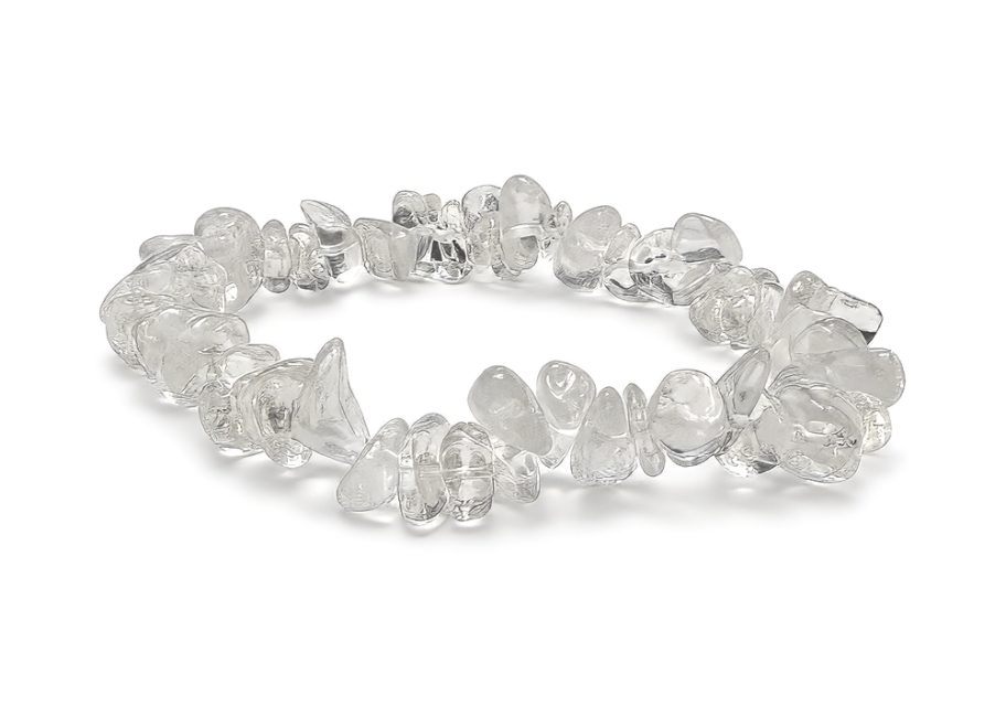 Bracelet Chips Cristal de Roche A 5-8mm chez Arabesk