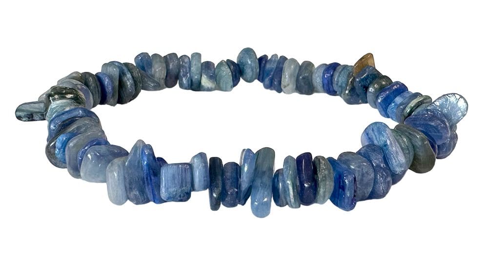 Bracelet Chips en Cyanite Bleue AA 5-8mm chez Arabesk