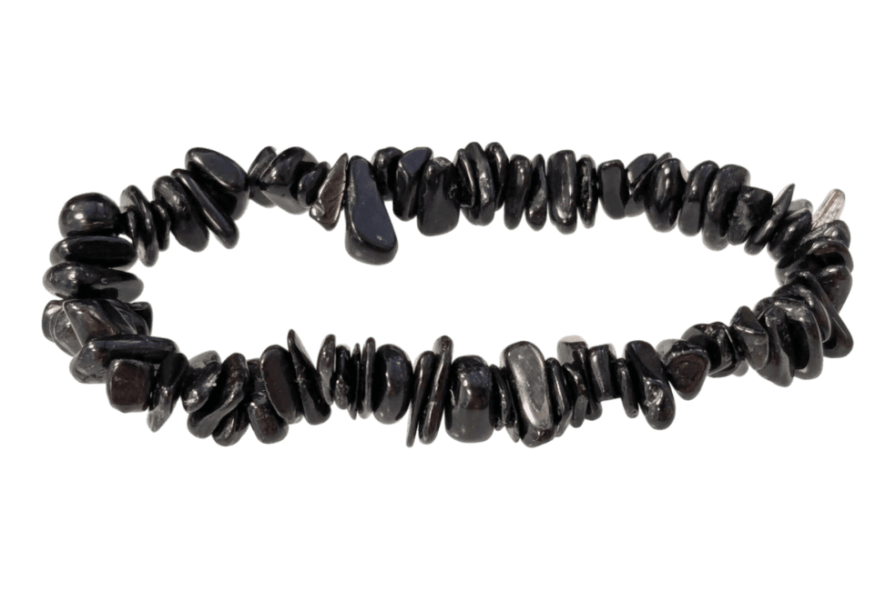 Bracelet Hypersthene chips 5-8mm 18cm chez Arabesk