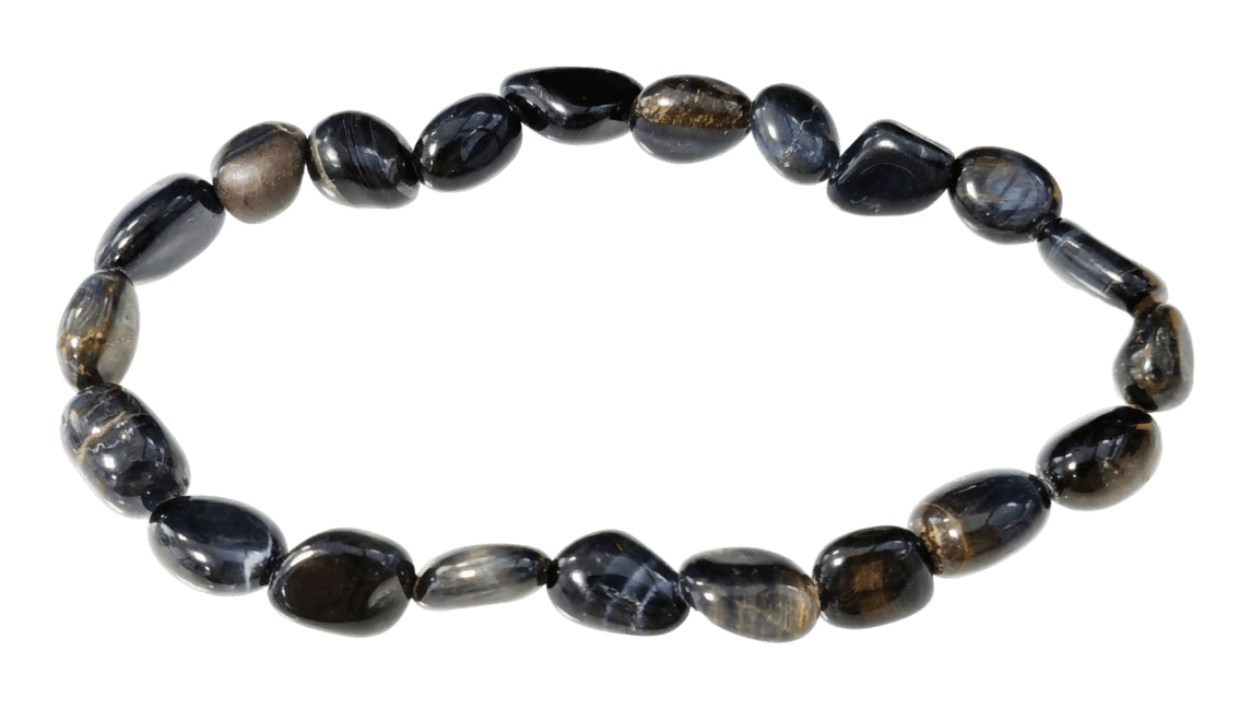 Bracelet Œil de Faucon A pierres roulées chez Arabesk