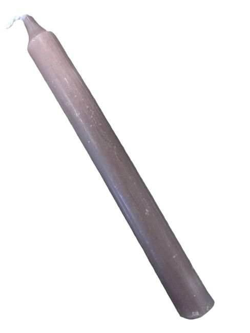 Bougies Goloka Teintées Masse Taupe 13cm chez Arabesk