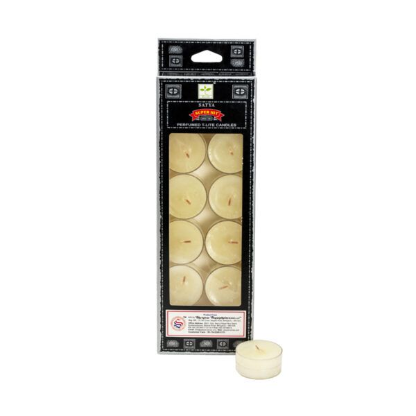 Set de 12 bougies parfumées chauffe plat Satya Super Hit chez Arabesk