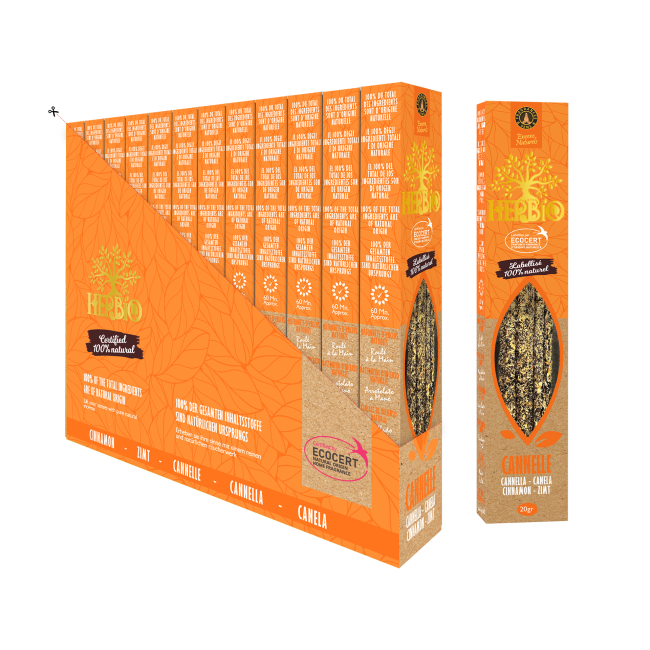 Encens Smudge Ecocert Herbio Cannelle 20g chez Arabesk|cz
