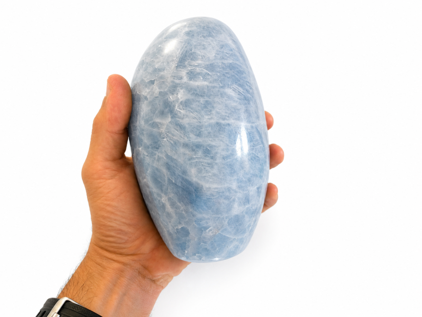 Calcite bleue poli 2.232 kg chez Arabesk|cz