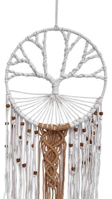 Attrape-rêves Blanc Arbre de Vie 30 cm chez Arabesk|cz