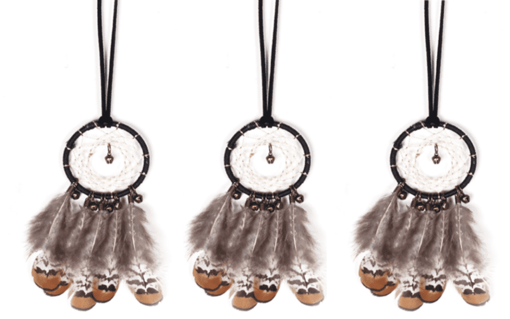 Pack de 3 Dreamcatcher - diamètre: 6cm chez Arabesk|cz