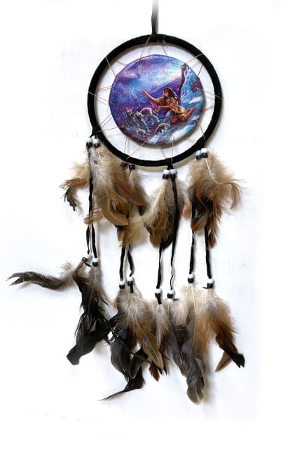 Pack de 3 Dreamcatcher - diamètre: 16cm chez Arabesk