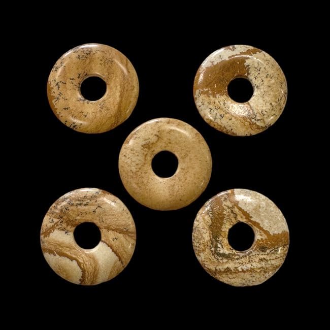 Donut Jaspe Paysage A 3cm x5 chez Arabesk|cz