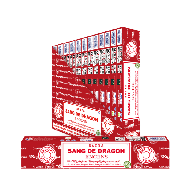 Encens Satya Sang de Dragon Masala 15g chez Arabesk