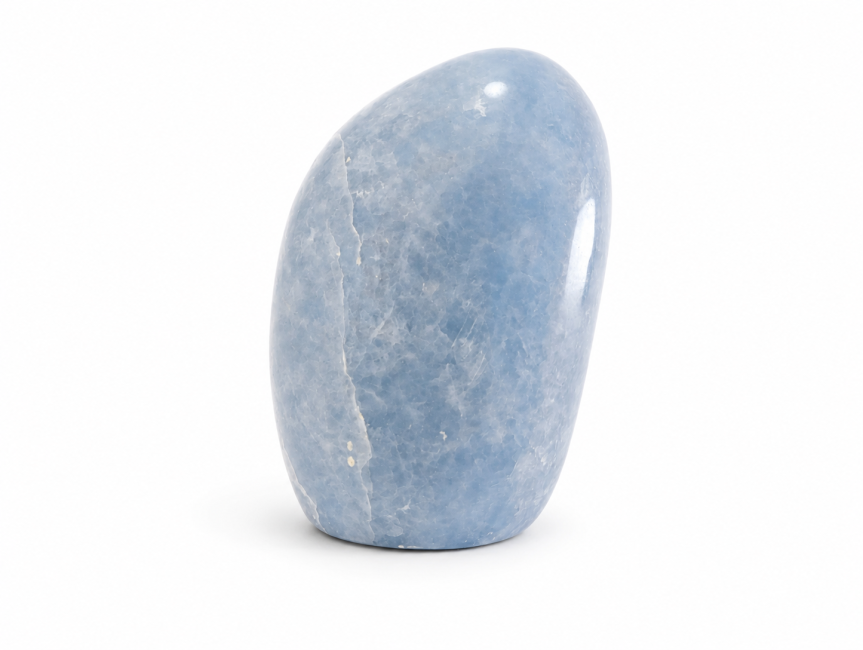 Calcite bleue poli 1.347 kg chez Arabesk