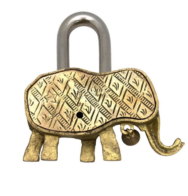 Cadenas  en laiton - Éléphant chez Arabesk|cz