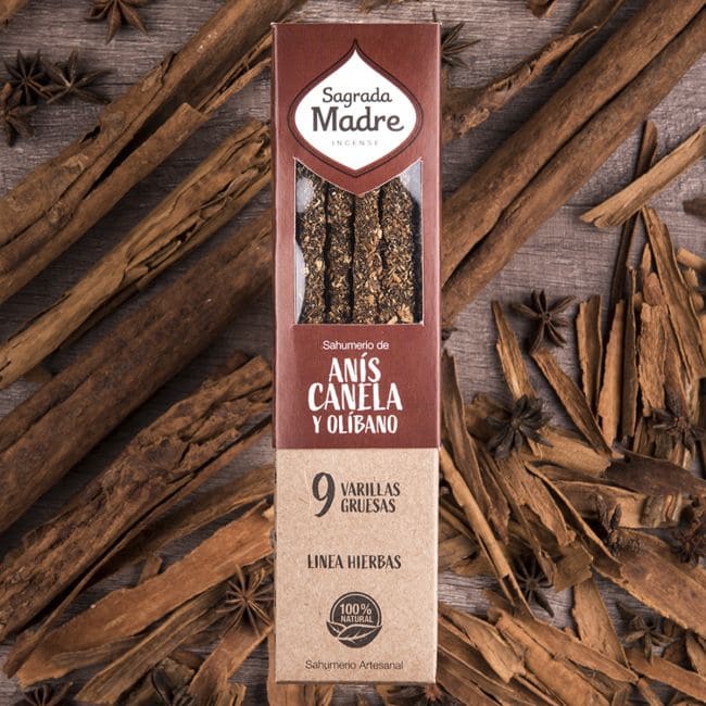 Sagrada Madre - Encens à la cannelle à l'anis et à l'oliban chez Arabesk|cz
