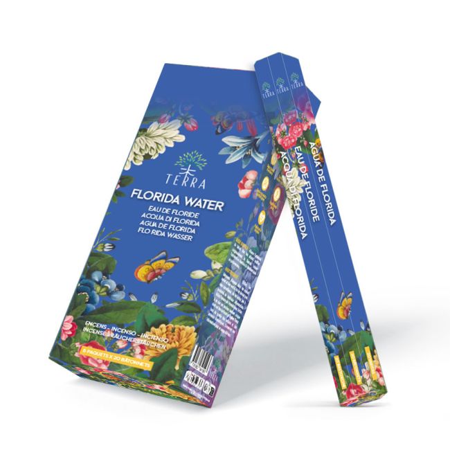 Encens Terra Florida Water hexa sans charbon chez Arabesk