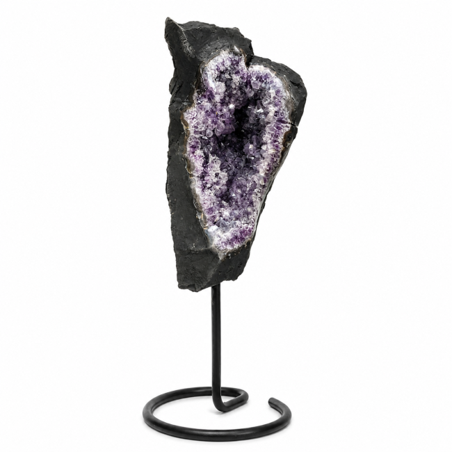 Géode améthyste Brésil A sur socle 8.9 kg chez Arabesk
