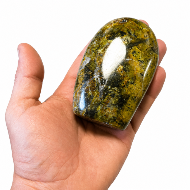 Bloc opale verte polie 0.390kg chez Arabesk