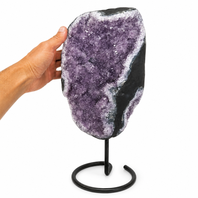 Géode améthyste Brésil A sur socle 11.1 kg chez Arabesk|cz