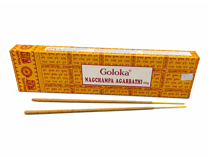 Encens Goloka Nag Champa Masala 40g chez Arabesk|cz