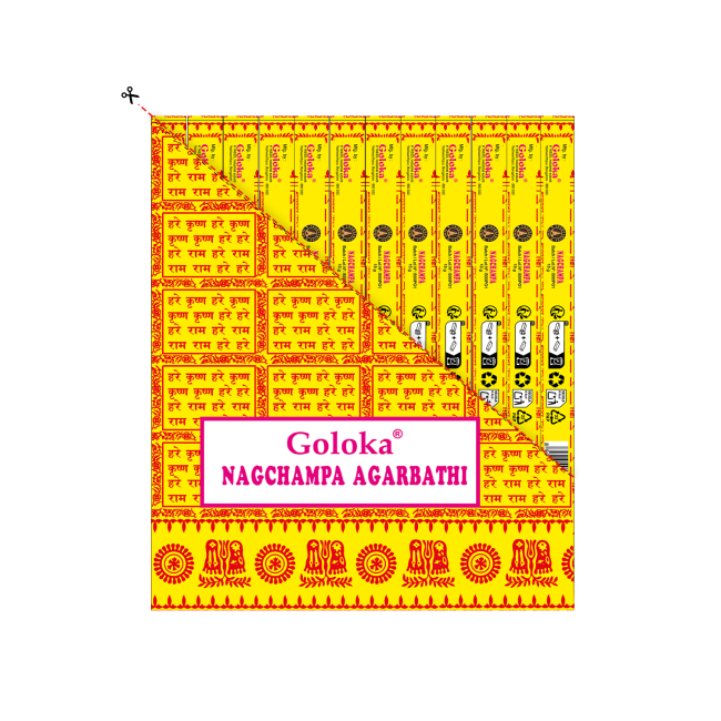 Encens Goloka Nag Champa Masala 15g chez Arabesk|cz