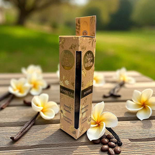 Encens Bombitas Herbio Jasmin Vanille chez Arabesk|cz