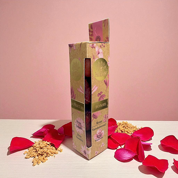 Encens Bombitas Herbio Rose Santal chez Arabesk|cz