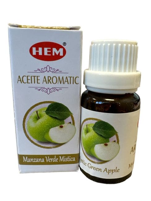 Huile parfumée Hem Pomme Verte 10ml x 12 chez Arabesk