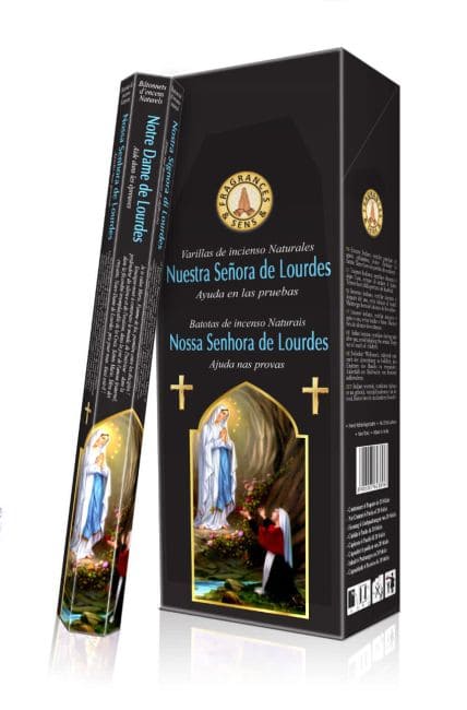 Encens Fragrances & Sens Notre-Dame de Lourdes Masala Hexagonal chez Arabesk
