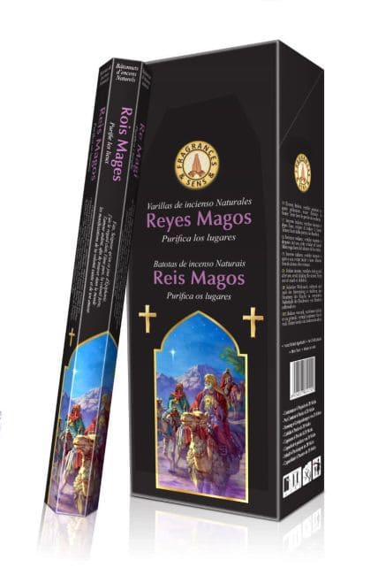 Encens Fragrances & Sens Rois Mages Masala Hexagonal chez Arabesk