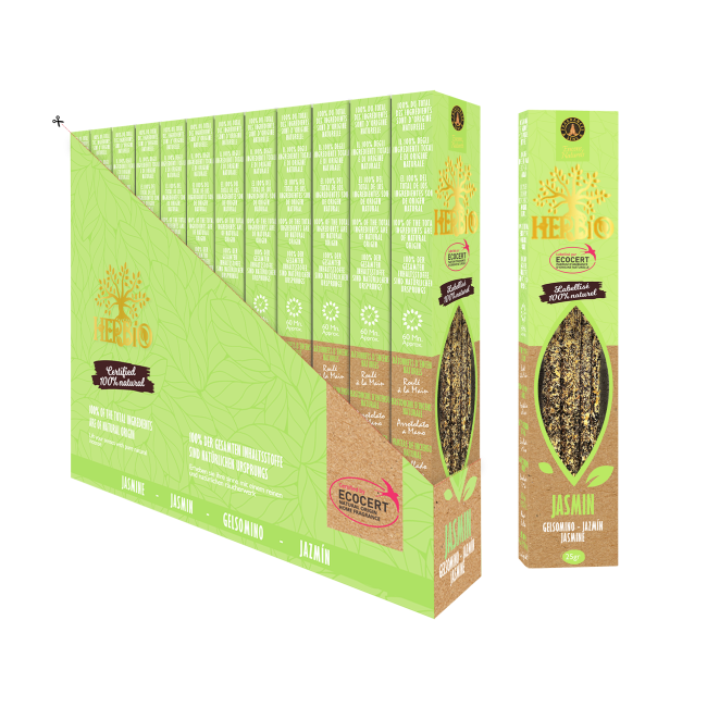 Encens Smudge Ecocert Herbio Jasmin 20g chez Arabesk|cz