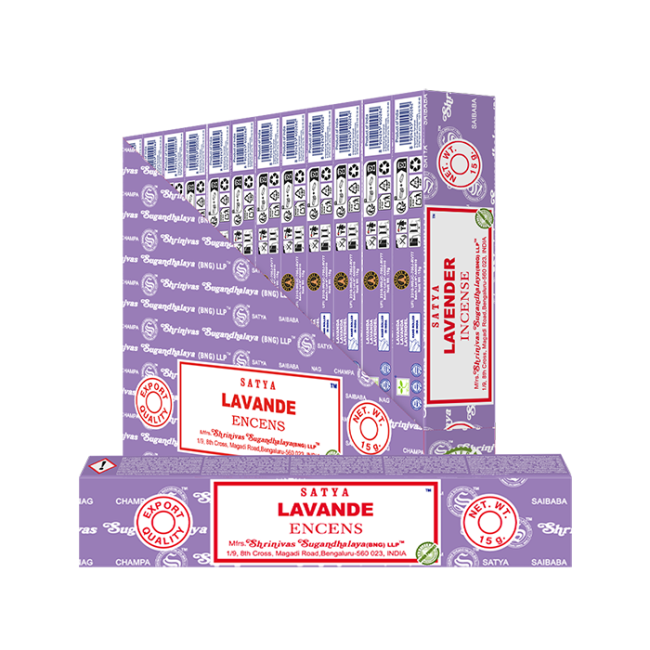 Encens Satya Lavande Masala 15g chez Arabesk