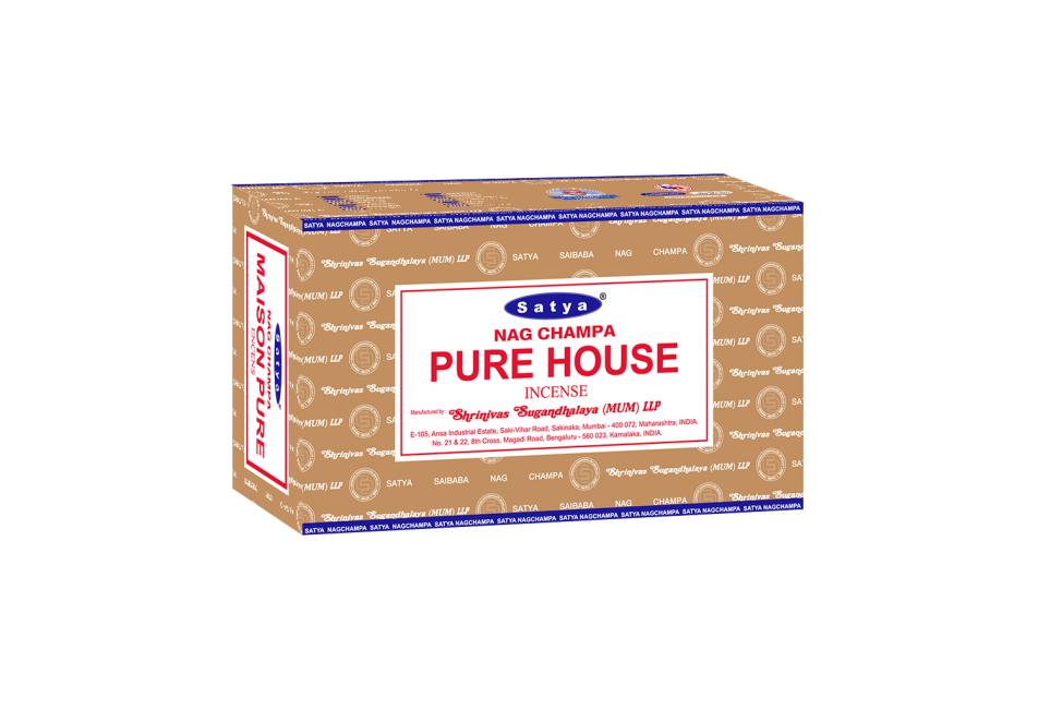 Encens Satya Pure House 15g chez Arabesk|cz