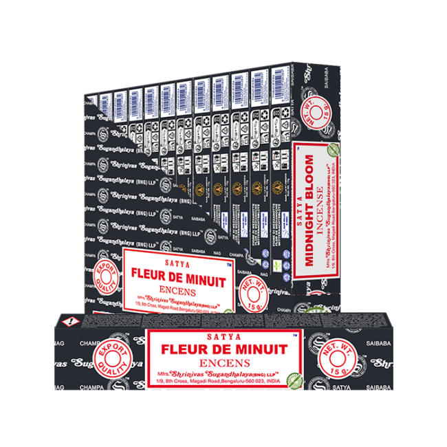 Encens Satya Midnight Bloom Masala 15g chez Arabesk