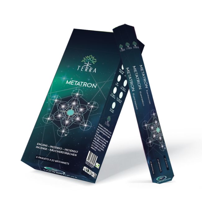 Encens Terra Métatron hexa sans charbon chez Arabesk