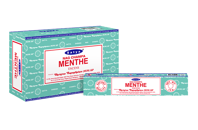 Encens Satya Menthe 15g chez Arabesk