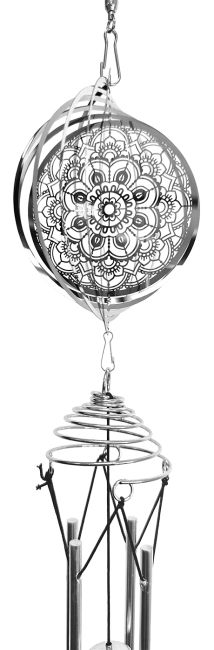 Mobile éolien 3D Mandala 65 cm chez Arabesk|cz