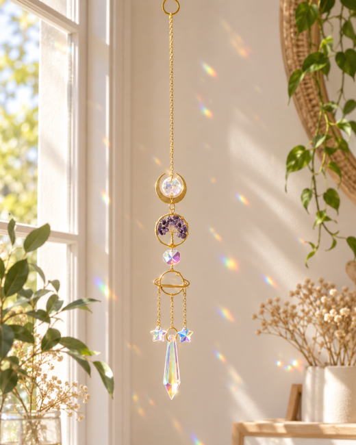 Attrape-soleil Arbre de Vie en Améthyste chez Arabesk|cz