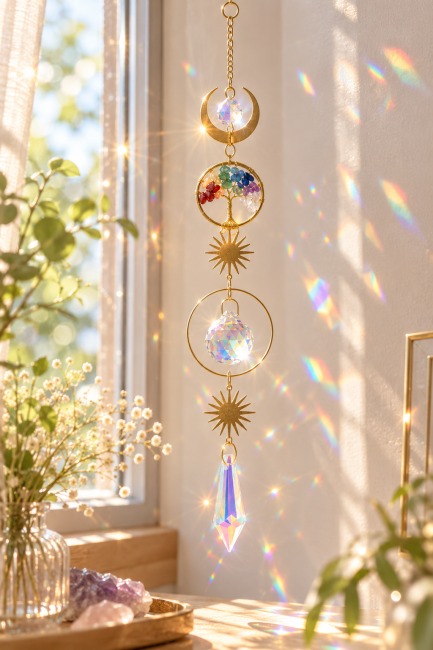 Attrape-soleil Arbre de Vie 7 Chakras chez Arabesk|cz
