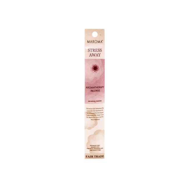 Encens Maroma Spa Aromathérapie Stress Away 5x 10 Sticks chez Arabesk