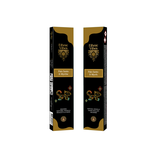 Encens Fragrances & Sens Ethnic Vibes Palo Santo & Myrrhe Masala 15g chez Arabesk|cz