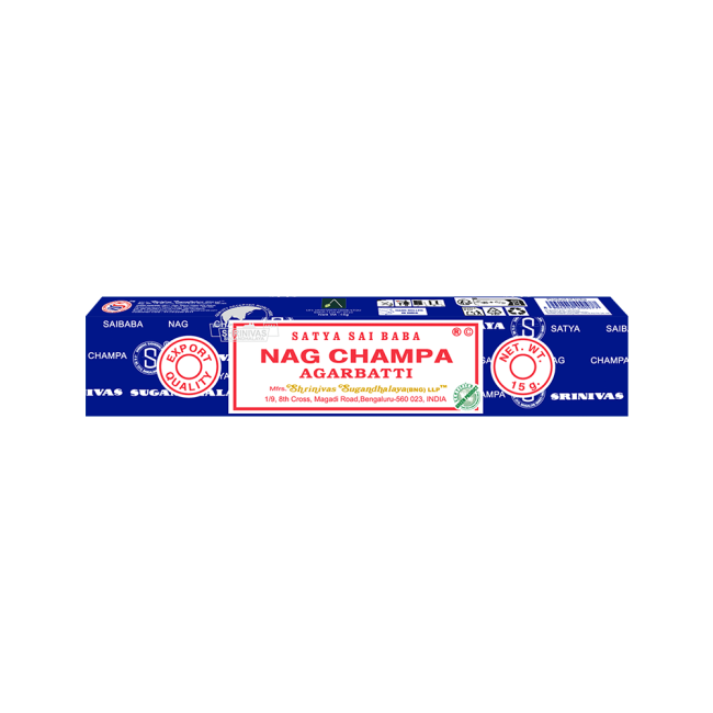 Encens Satya Sai Baba Nag Champa 15g chez Arabesk|cz