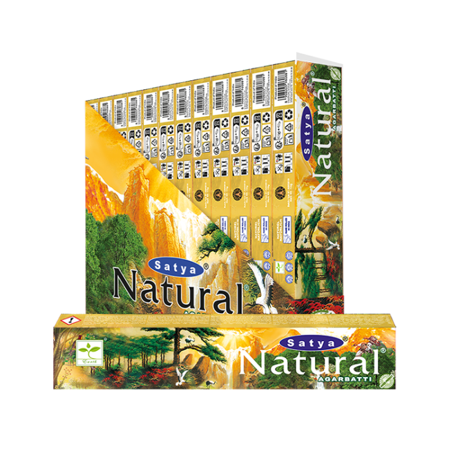 Encens Satya Natural Masala 15g chez Arabesk